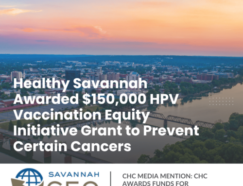Healthy Savannah Awarded $150,000 HPV Vaccination Equity Initiative Grant to Prevent Certain Cancers